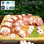 Beef OXTAIL Australia GBP frozen portioned 1" 2.5cm +/- 2kg 12-14pcs (price/kg)